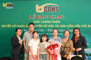 CƯ DÂN BCONS CITY – THÁP GREEN TOPAZ NHẬN SỔ HỒNG ĐỢT ĐẦU TIÊN