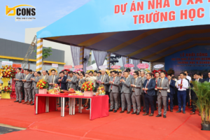 TẬP ĐOÀN BCONS KHỞI CÔNG DỰ ÁN NHÀ Ở XÃ HỘI BCONS VÀ TRƯỜNG HỌC B.SCHOOL TẠI KHU ĐÔ THỊ BCONS CITY LIFE