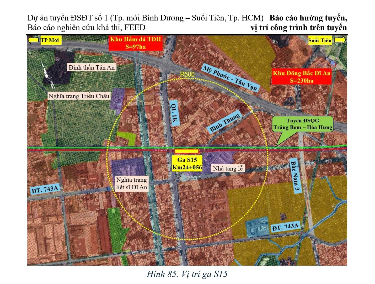 Phường Đông Hòa: Sẵn sàng giải phóng mặt bằng thi công tuyến metro số 1 nối dài
