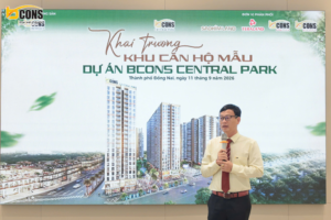 TẬP ĐOÀN BCONS KHAI TRƯƠNG NHÀ MẪU BCONS CENTRAL PARK – DẤU ẤN MỚI TẠI TP. ĐỒNG NAI