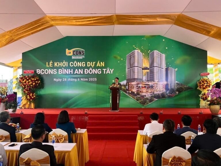 Tiến độ xây dựng Bcons Center City