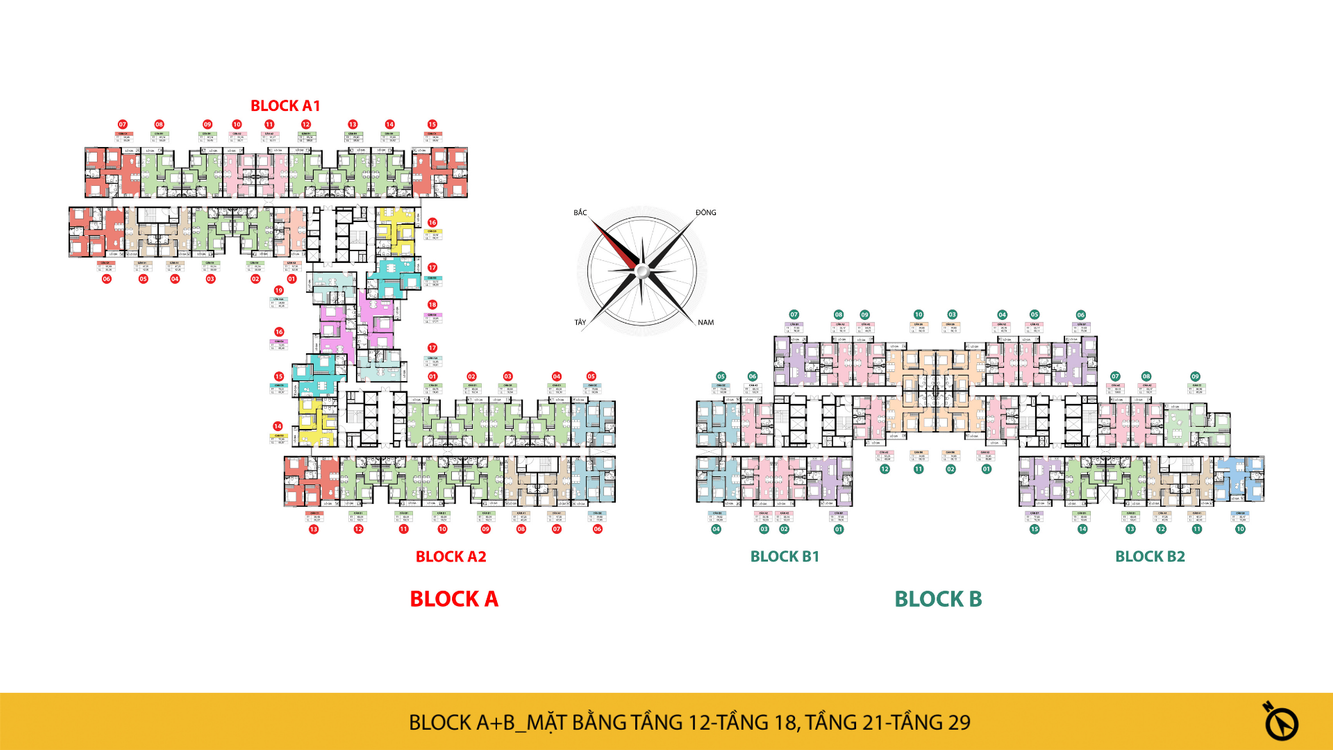 Mặt bằng tầng điển hình