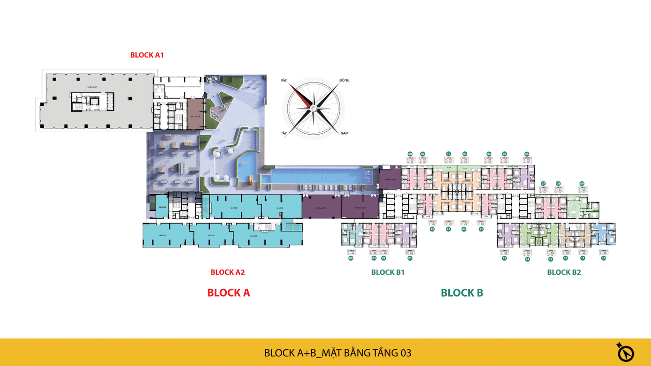 Mặt bằng tầng 3